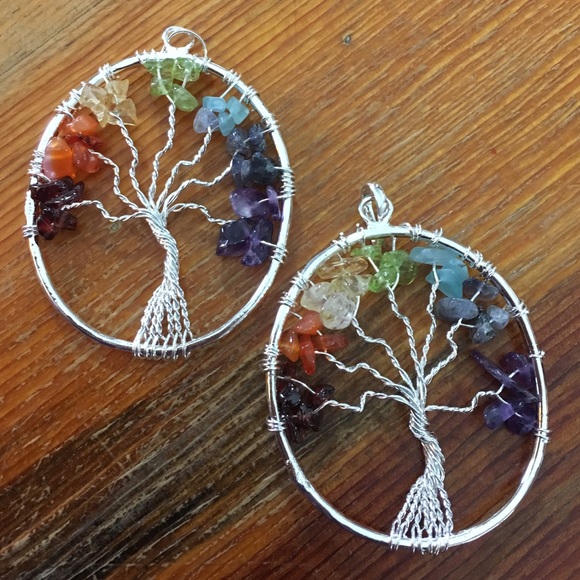 Oval Tree of Life Pendant - Picture 2 of 8
